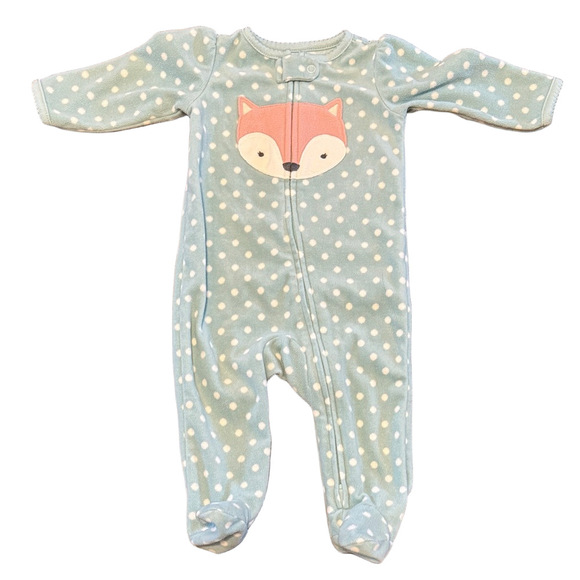 **Bundle** Carter's Zip-UP Footies Soft and Cozy Fabric 3 to 6 month - Picture 2 of 5